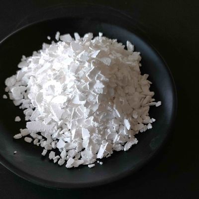 Flocken-CaCl2-rohe chemische Materialien 1035-04-8 Cas-Calciumchlorid-74
